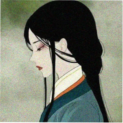 权一真头像：黑红劲装的少年武者